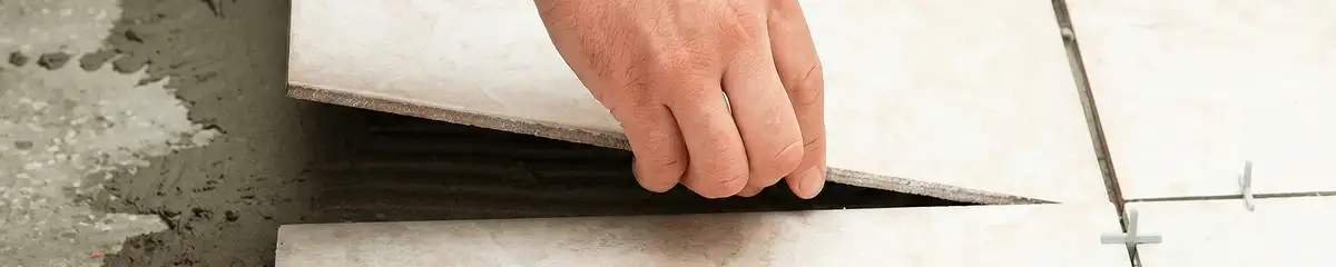 Professional installing ceramic tile floors in Louisville, KY